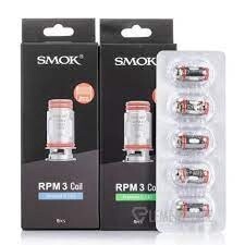 RPM 3 Coils, Ohm Rating: 0.15 meshed
