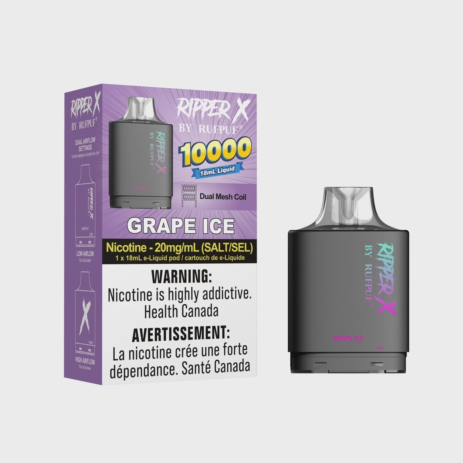 Ripper x pod Grape ice