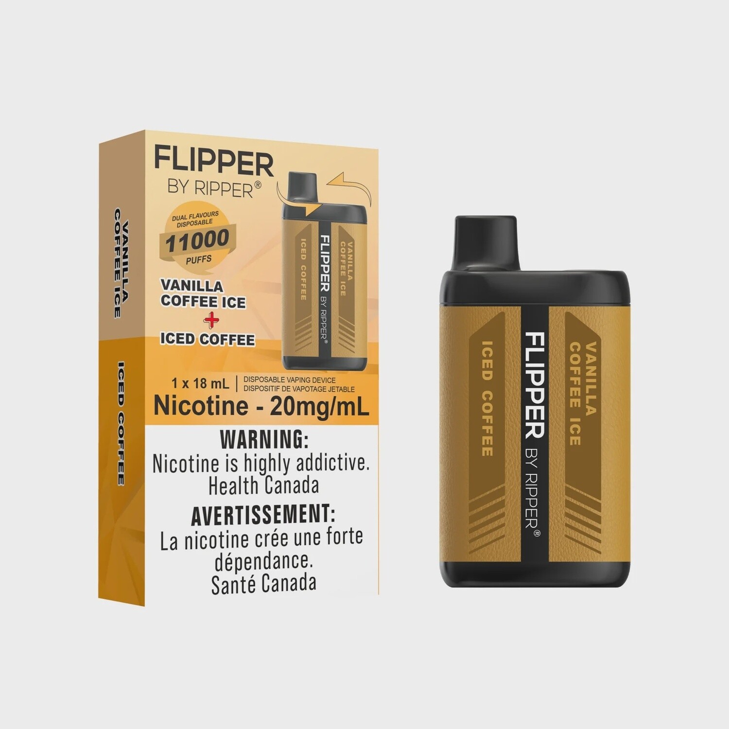 Flipper 11000 Puffs - Vanilla Coffee Ice + Iced Coffee
