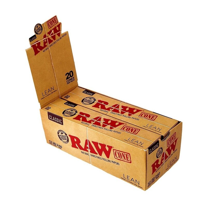 RAW Lean Cones 20pk