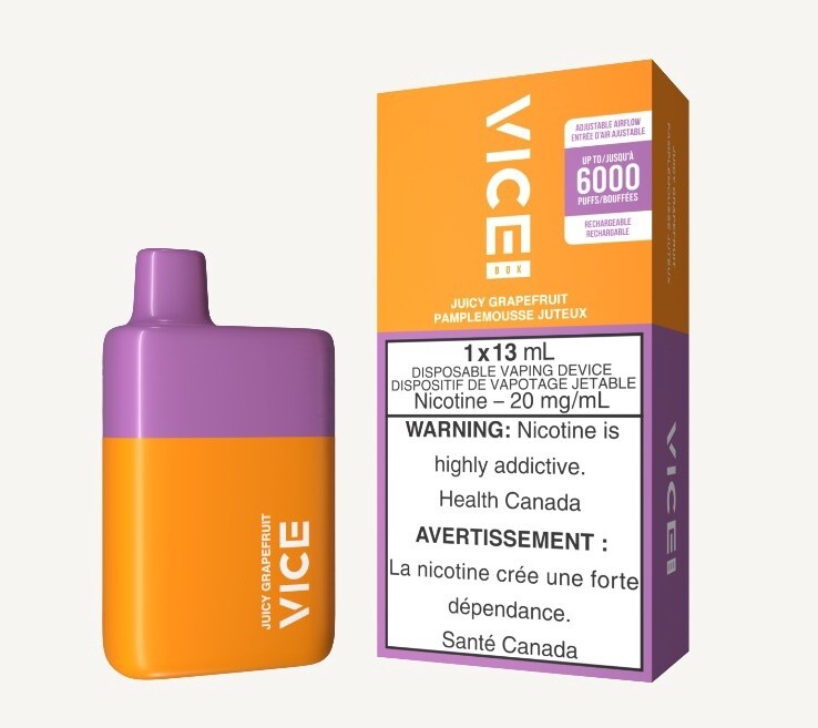 Vice Box 6000 Puffs - Juicy Grapefruit