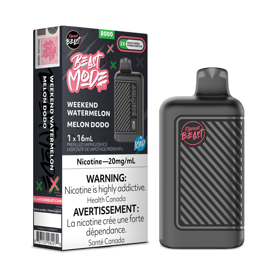 Beast Mode 8000 Puffs - Weekend Watermelon
