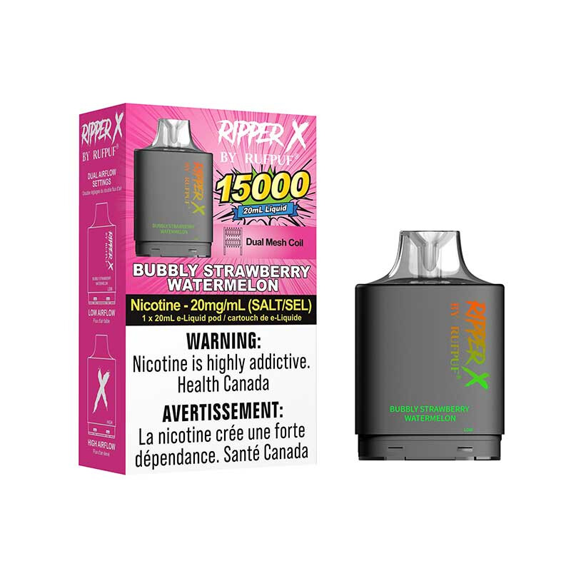 Ripper x 15000 Puffs - Bubbly Strawberry Watermelon