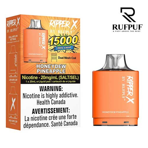 Ripper x 15000 Puffs - Honeydew Pineapple