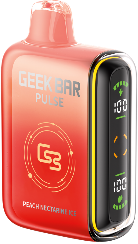 Geek Bar Pulse 9000 Puffs - Peach Nectarine Ice
