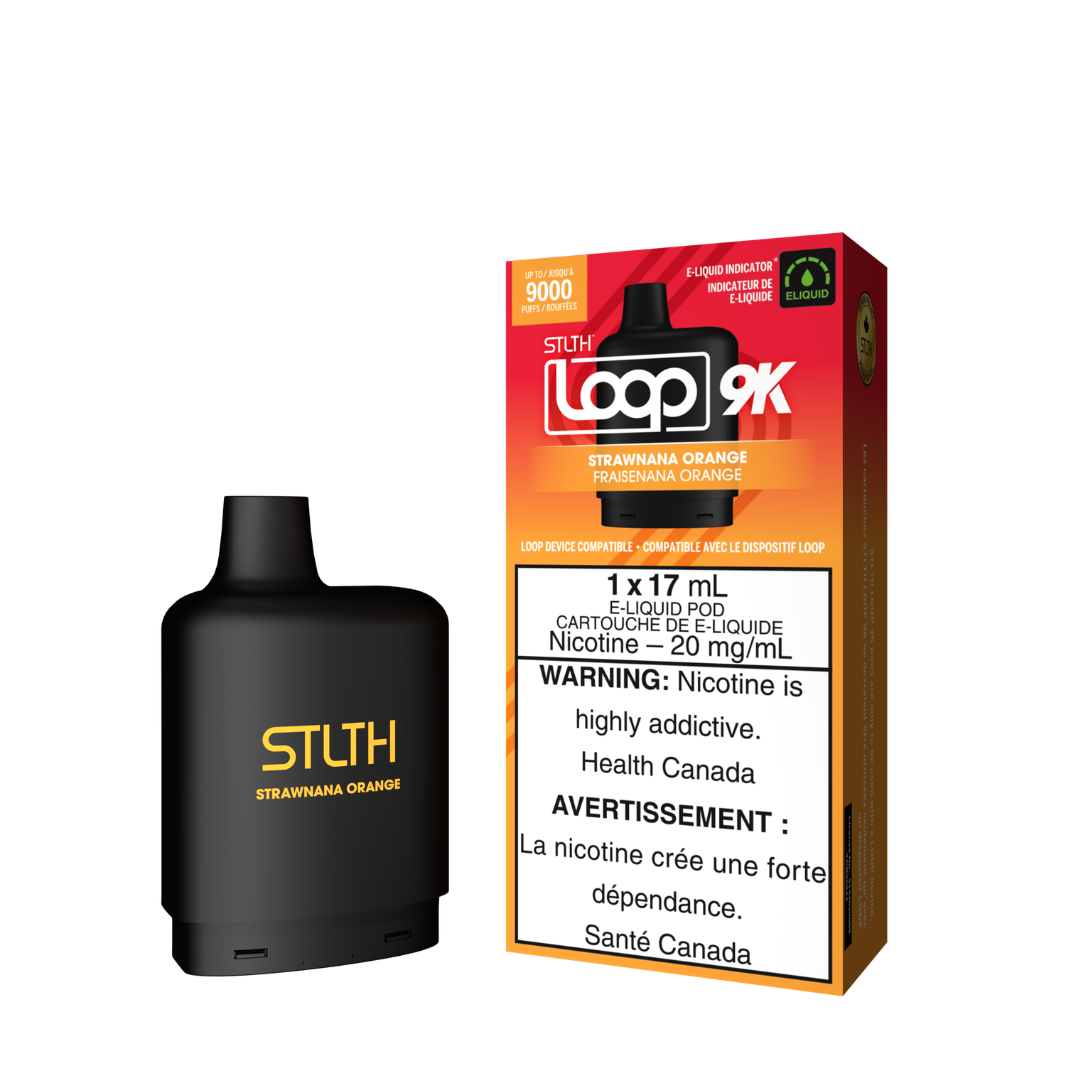 STLTH Loop 9K Strawnana Orange