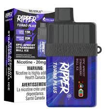 Ripper Turbo Plus 20,000 Puffs - Epic Apricot Strawberry Bull Ice