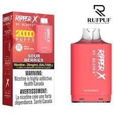 Ripper X  20,000 Puffs - Sour Berries