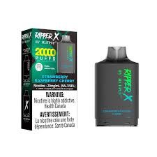 Ripper X 20,000 Puffs - Strawberry Raspberry Cherry
