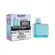 Klikit 5000 Puffs - Bussin&#39; Blueberry Ice