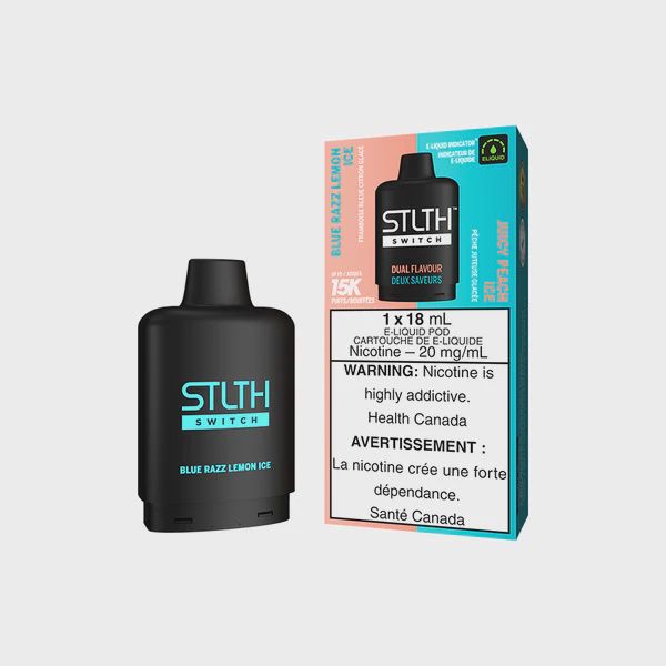 STLTH Loop Switch 15000/15K Puffs - Blue Razz Lemon Ice/Juicy Peach Ice