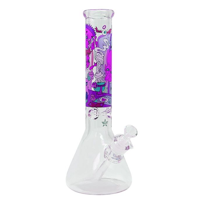 14&quot; Rick N Morty Bong #2