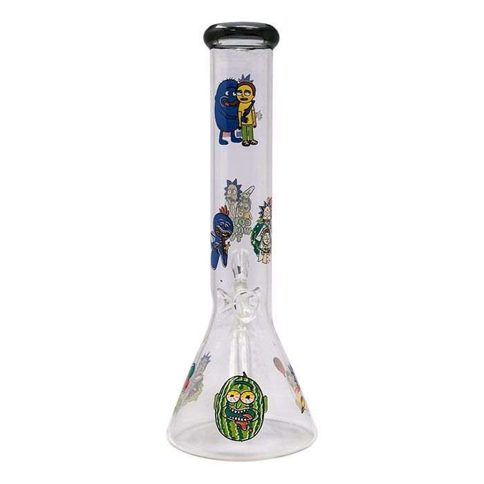 12 Inch Rick N Morty Bong