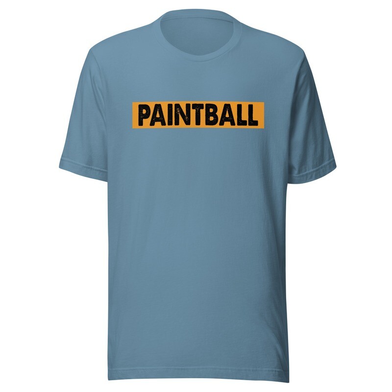 T-shirt - Paintball BOX Yellow (Multiple Colors)