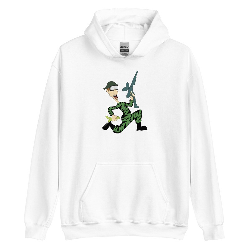 Hoodie- FOTR Running Man Logo (Multiple Colors)