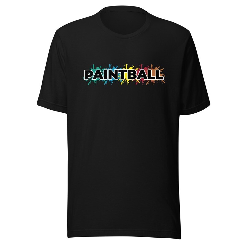 T-shirt - Paintball SPLATTER (Multiple Colors)