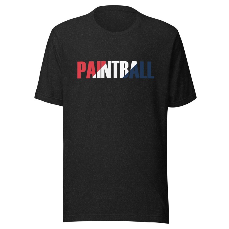 T-shirt - Paintball SLANT RWB (Multiple Colors)