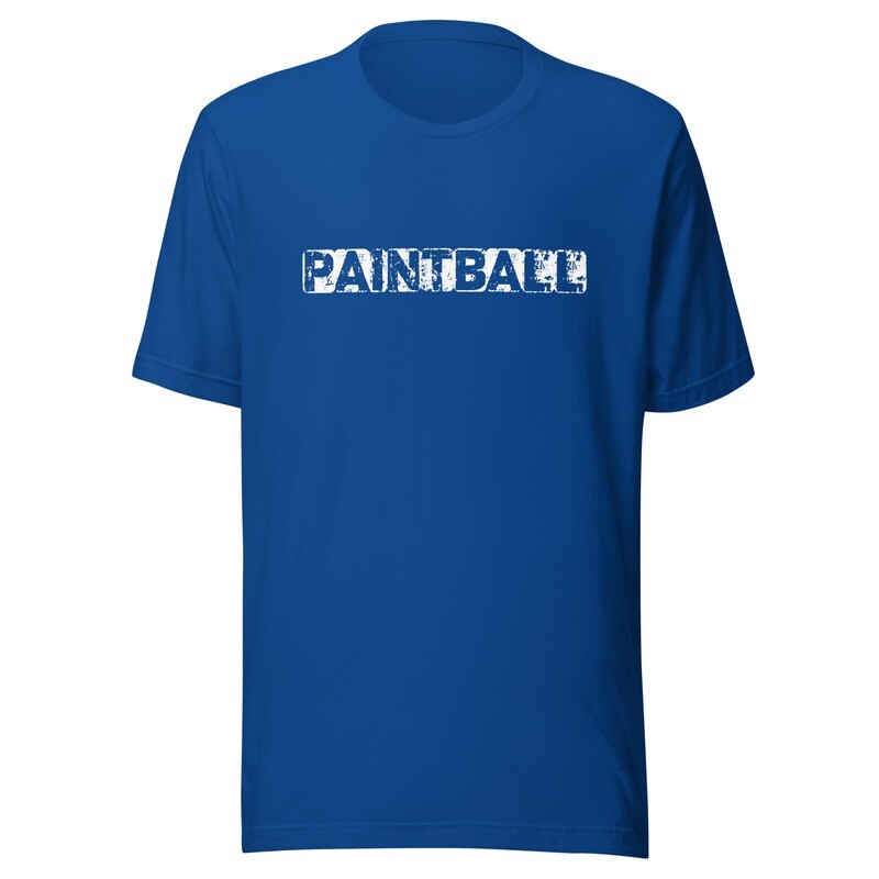 T-shirt - Paintball GRUNGE White (Multiple Colors)