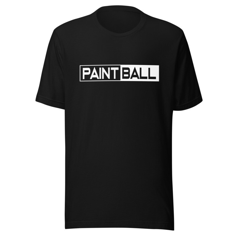 T-shirt - Paintball BOX SPLIT White (Multiple Colors)