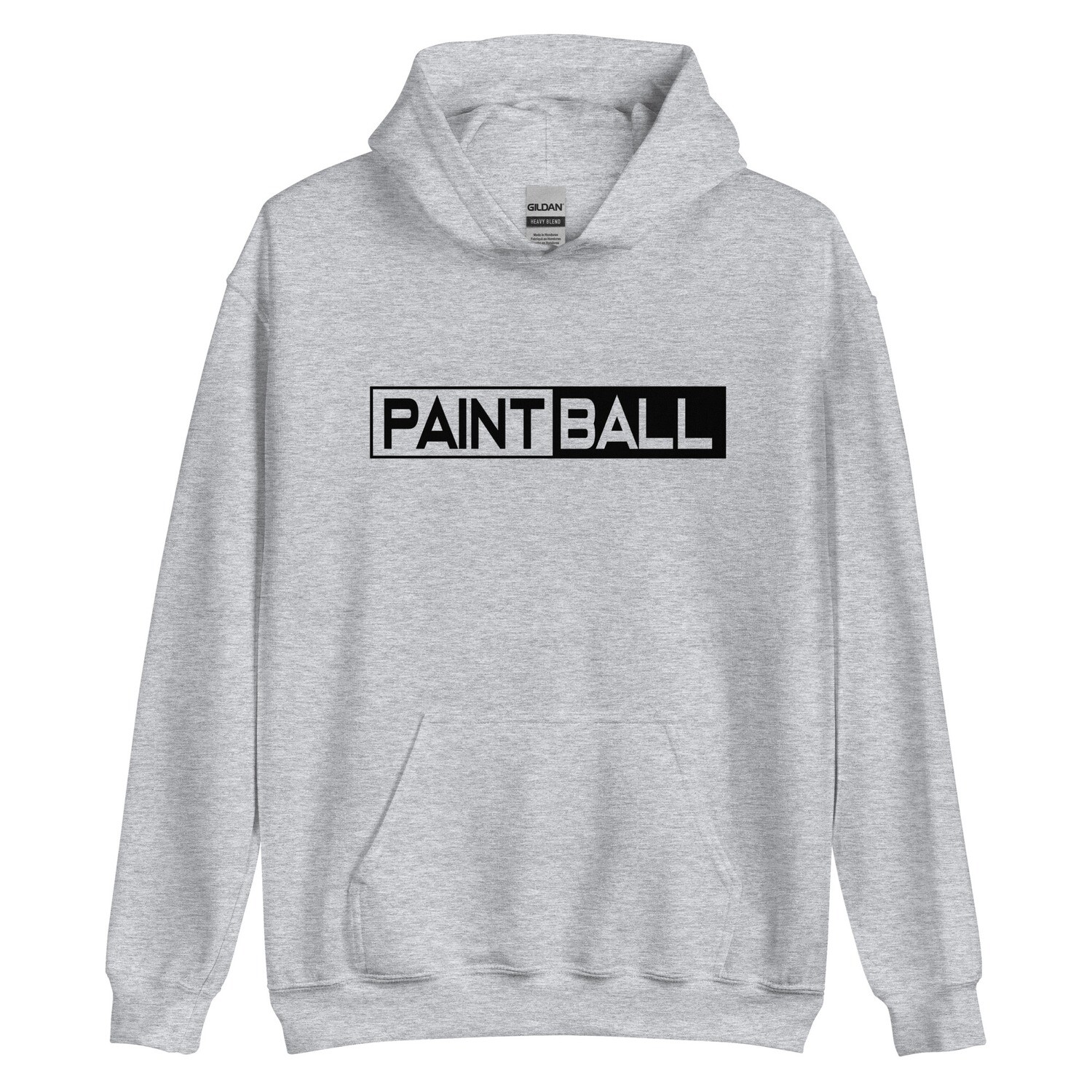 Hoodie - Paintball BOX SPLIT Black (Multiple Colors)