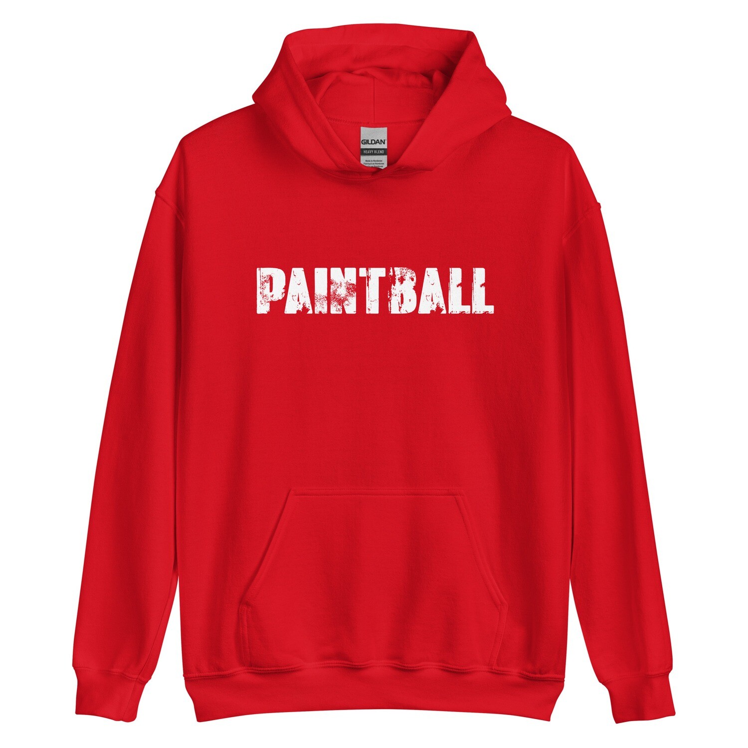 Hoodie - Paintball ROUGH White (Multiple Colors)