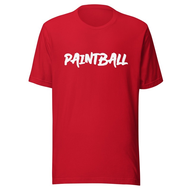 T-shirt - Paintball SCRATCH White (Multiple Colors)