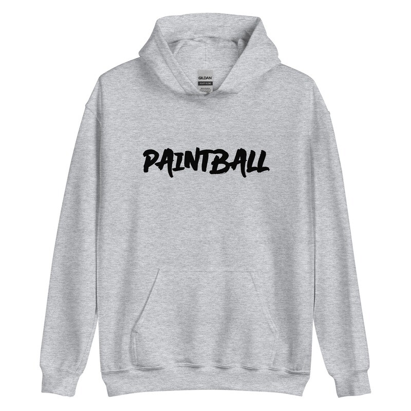 Hoodie - Paintball SCRATCH Black (Multiple Colors)