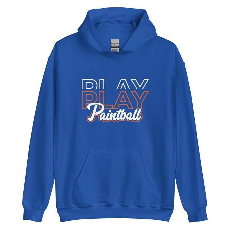 Hoodie - Paintball CURSIVE (Multiple Colors)