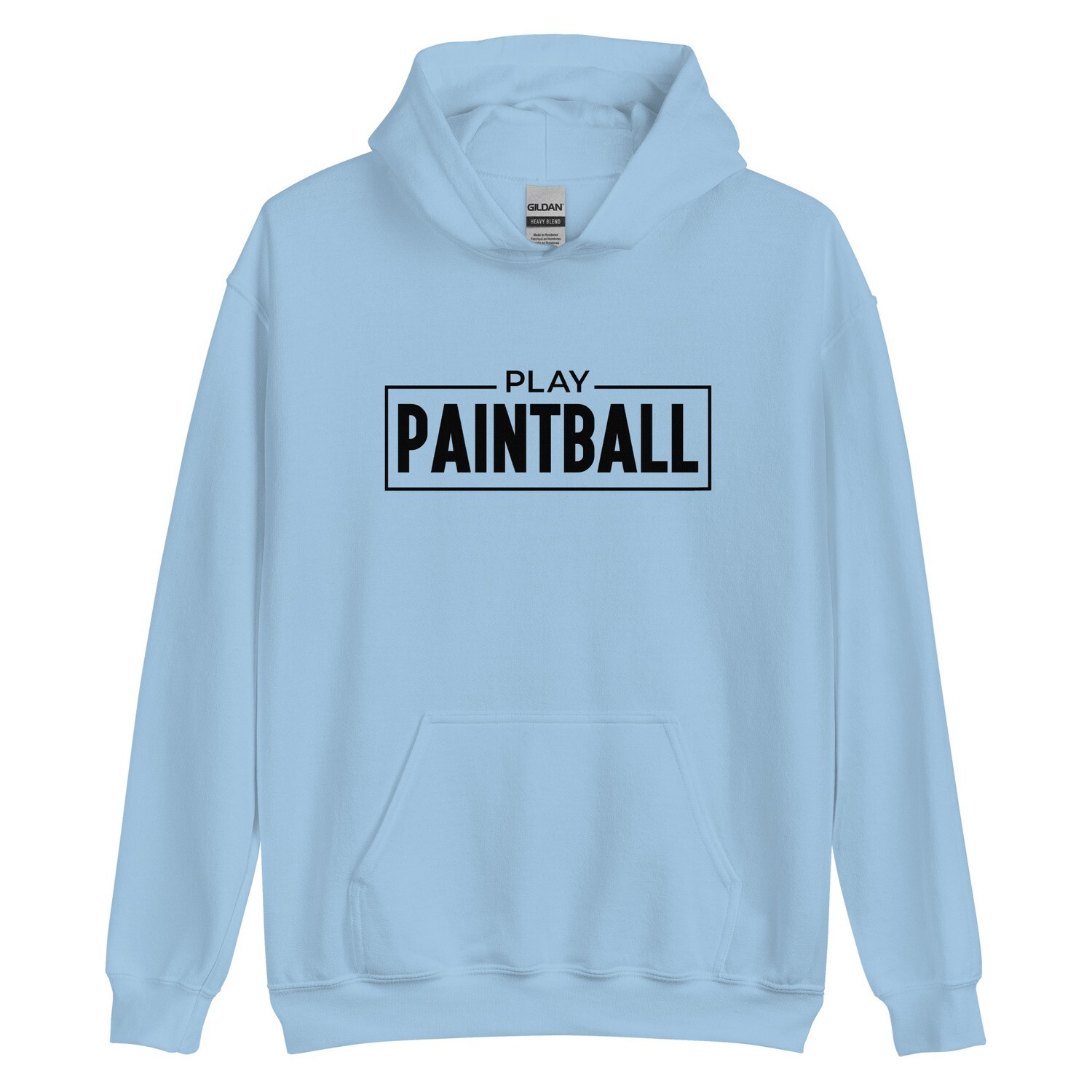 Hoodie - Paintball BOX PLAY Black (Multiple Colors)