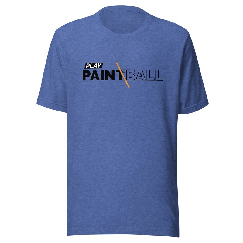 T-shirt - Paintball SLASH Black (Multiple Colors)