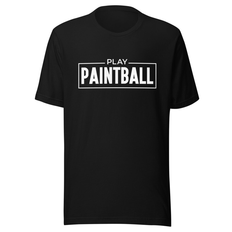T-shirt - Paintball BIG PLAY White (Multiple Colors)