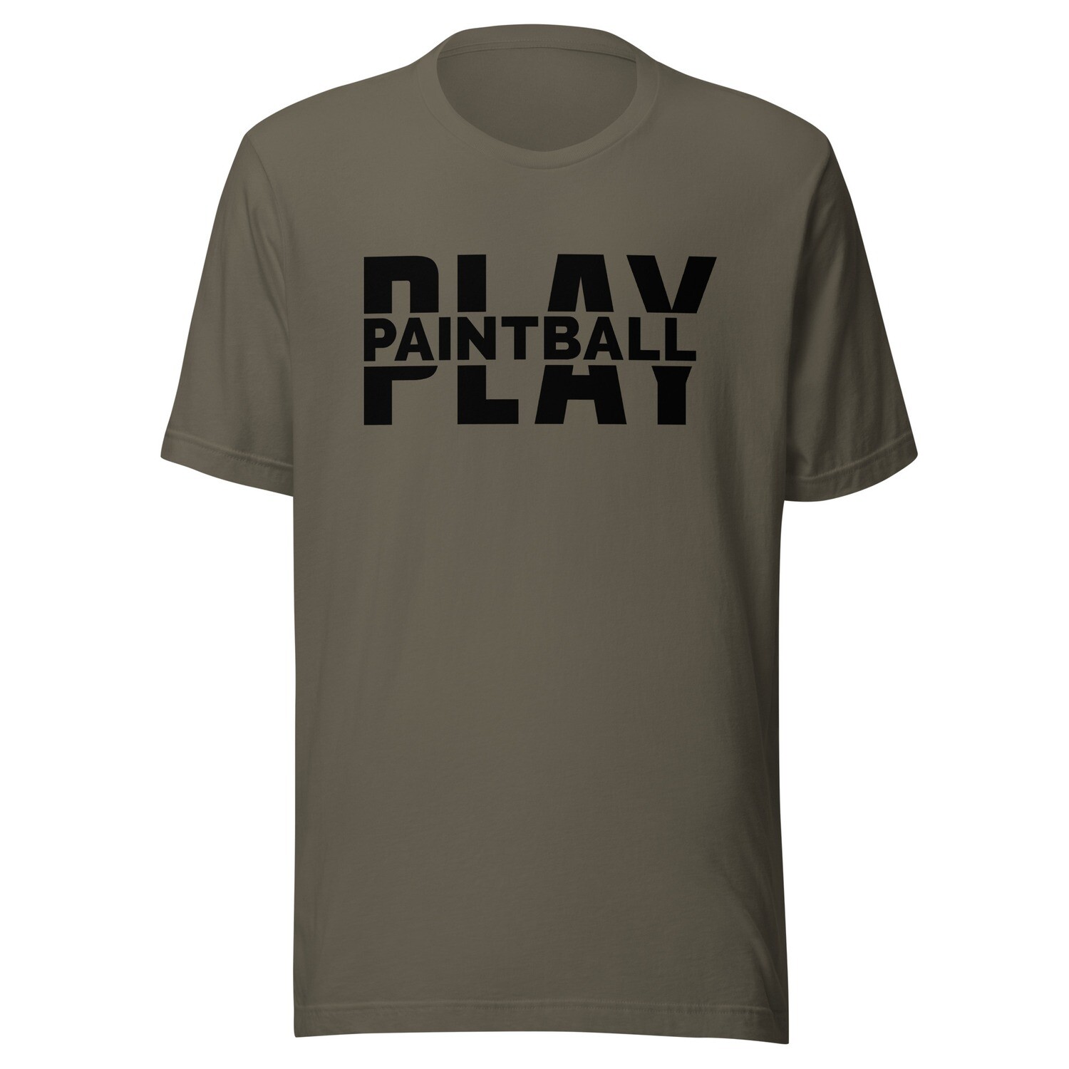 T-shirt - Paintball BIG PLAY Black (Multiple Colors)