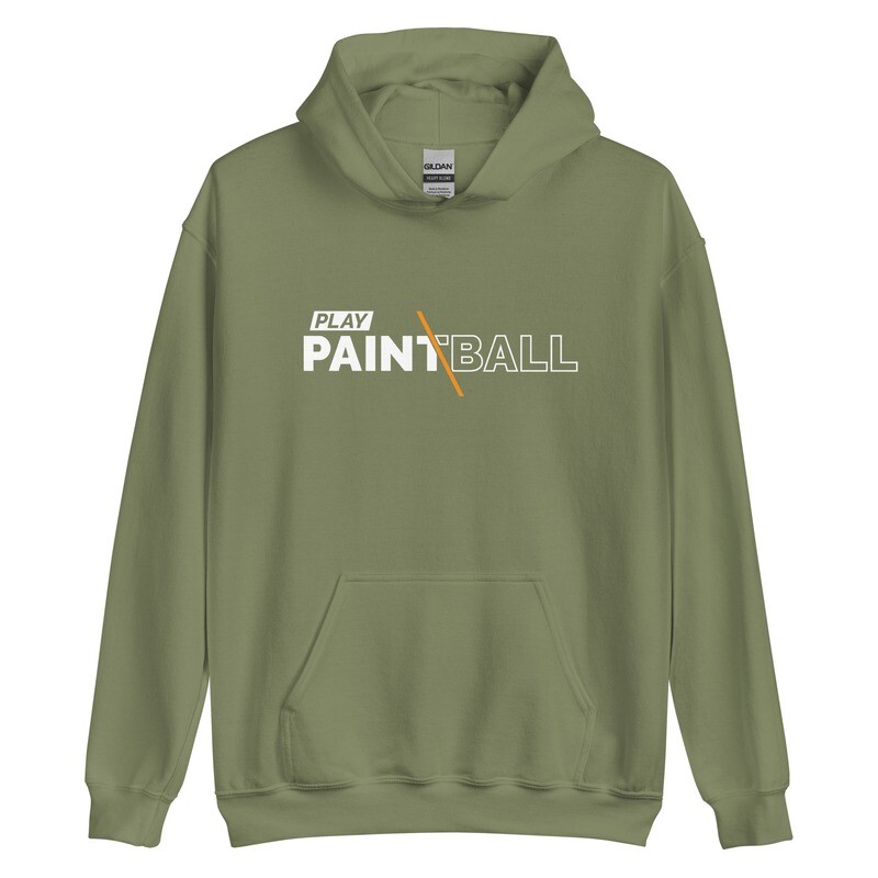 Hoodie - Paintball SLASH White (Multiple Colors)