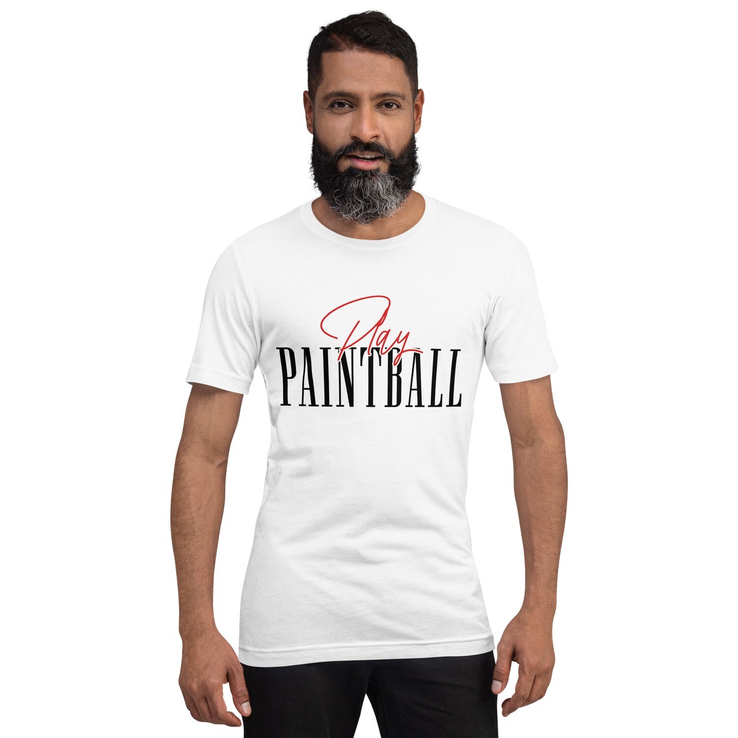 Maillot JT Paintball Homme Taille L Manches Longues Rembourré Coudes Noir/Gris/Blanc OG