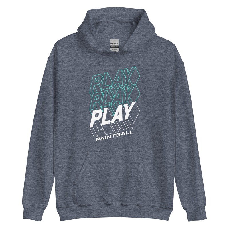 Hoodie - Paintball RETRO White (Multiple Colors)