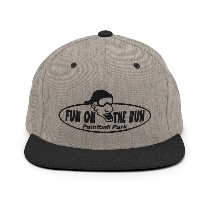 Snapback Hat (FOTR Logo Black)