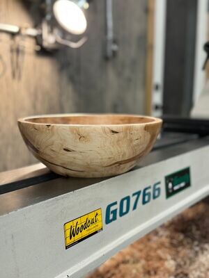 Hard Maple Bowl 10.25"x3.75"