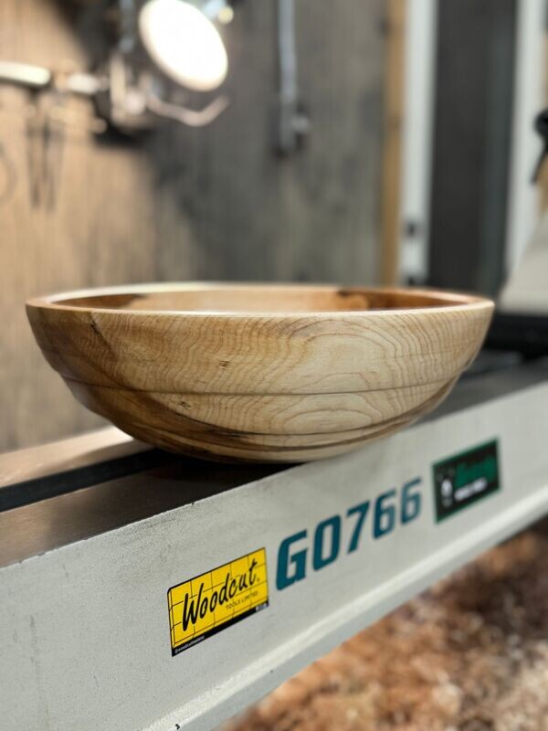 Hard Maple Bowl 12.25"x4"