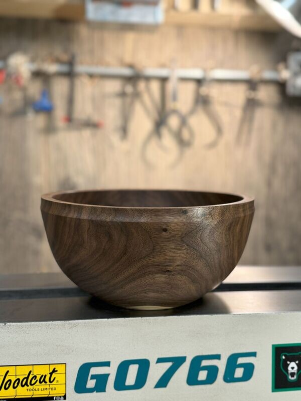 Black Walnut Bowl 9.5"x4.5"