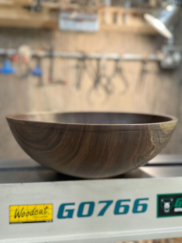 Black Walnut Bowl 14"x5"