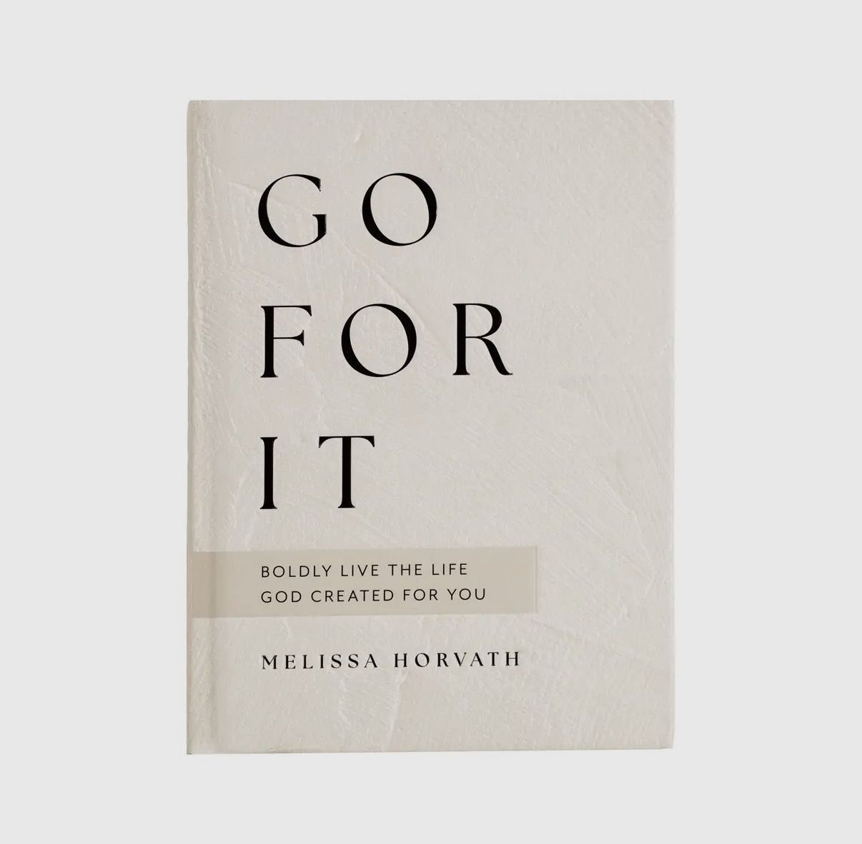 Devotional: Go for It