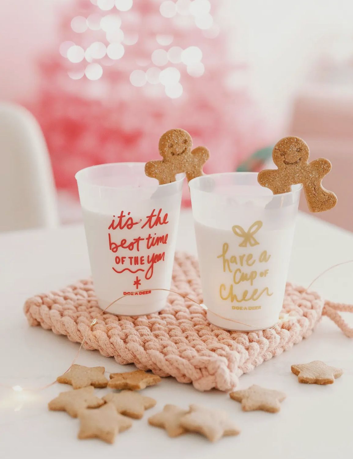 Reusable Festive Cups-4 pack Reusable Festive Cups-4 pack