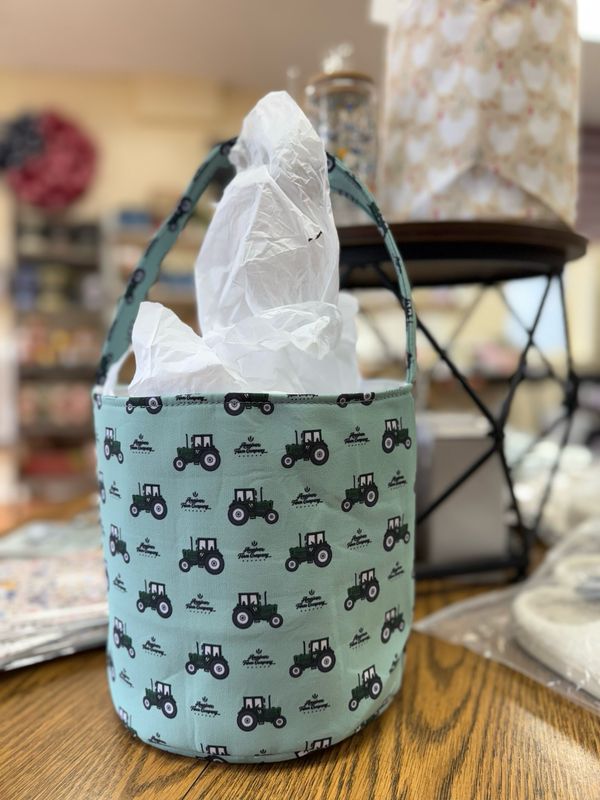 Tractor Easter Basket