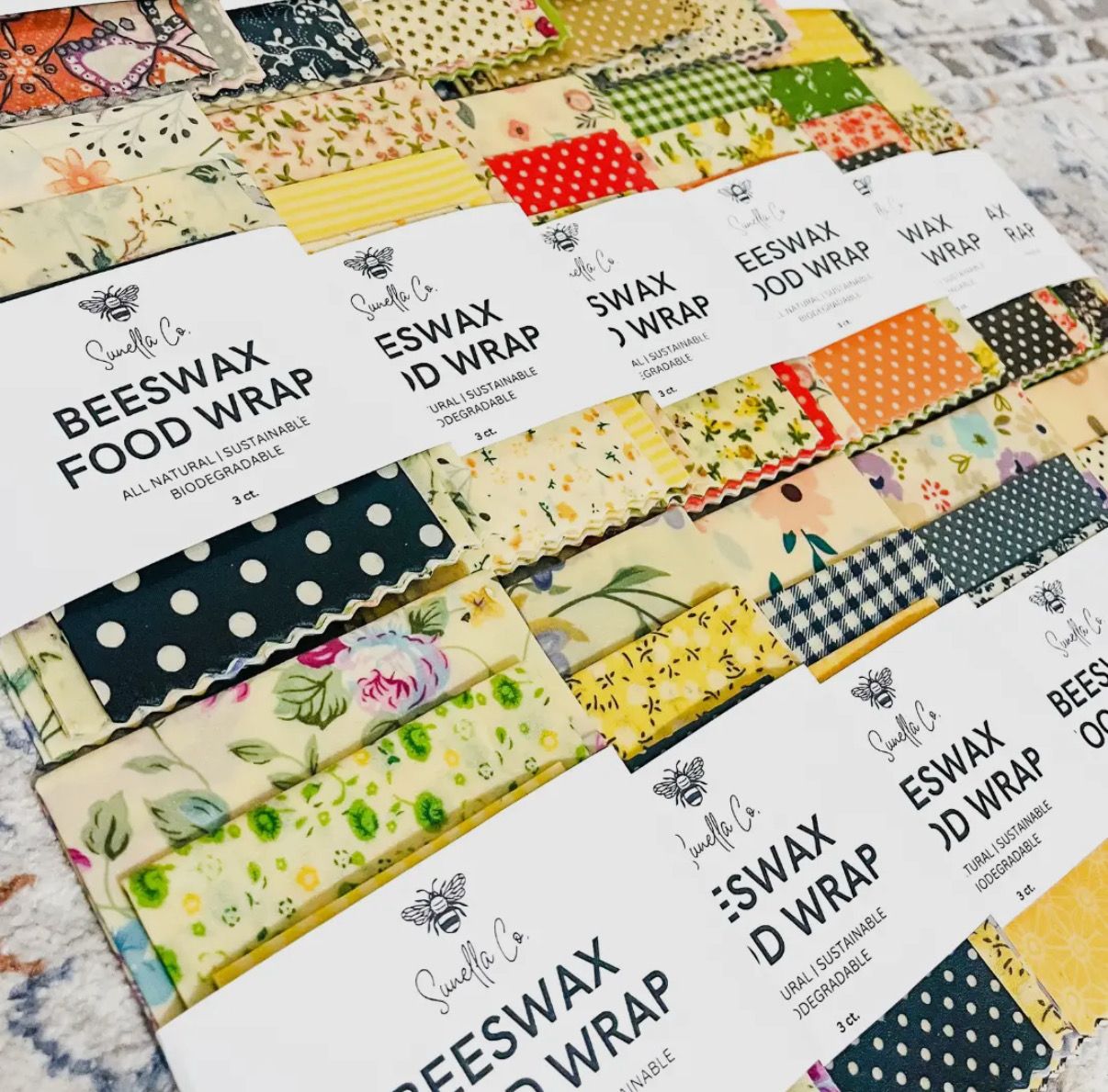 Beeswax Wraps - SM, MD, or LG