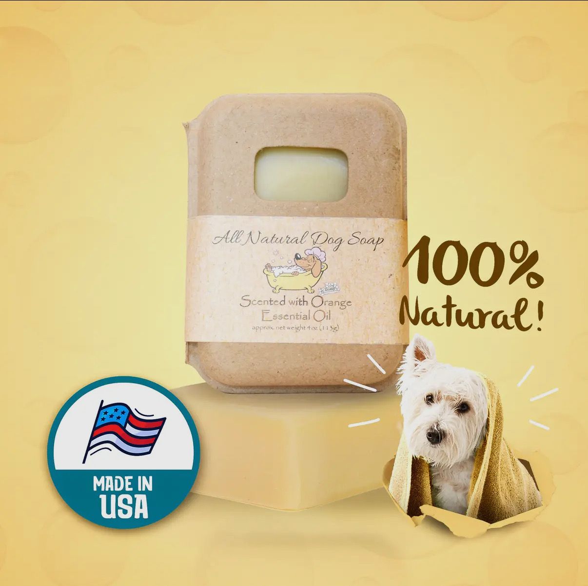 Dog Shampoo Bar