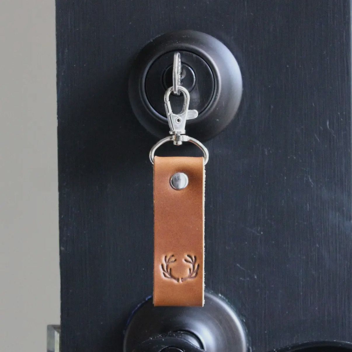 Leather Keychain