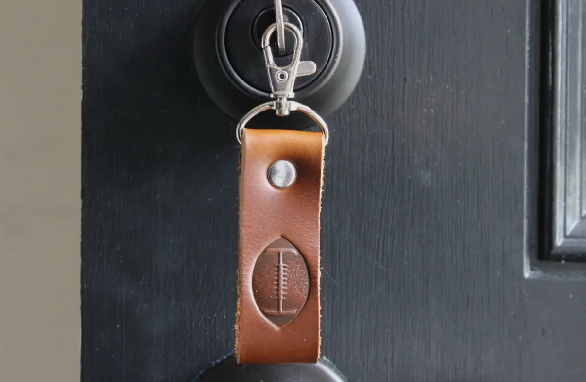Leather Keychain