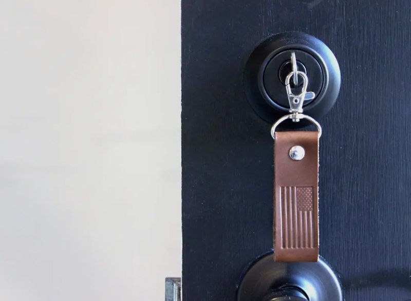 Leather Keychain