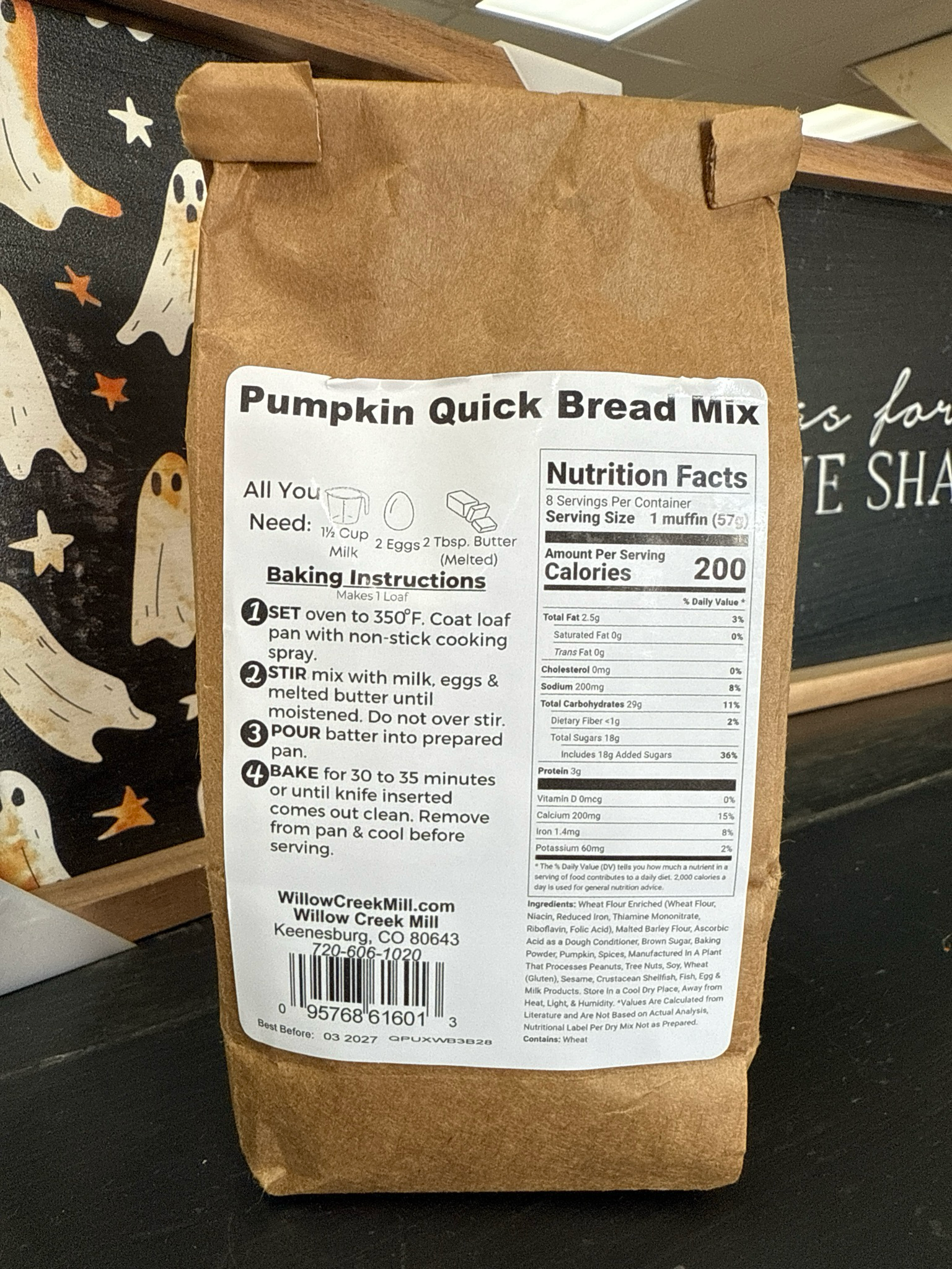 Pumpkin Bread Mix