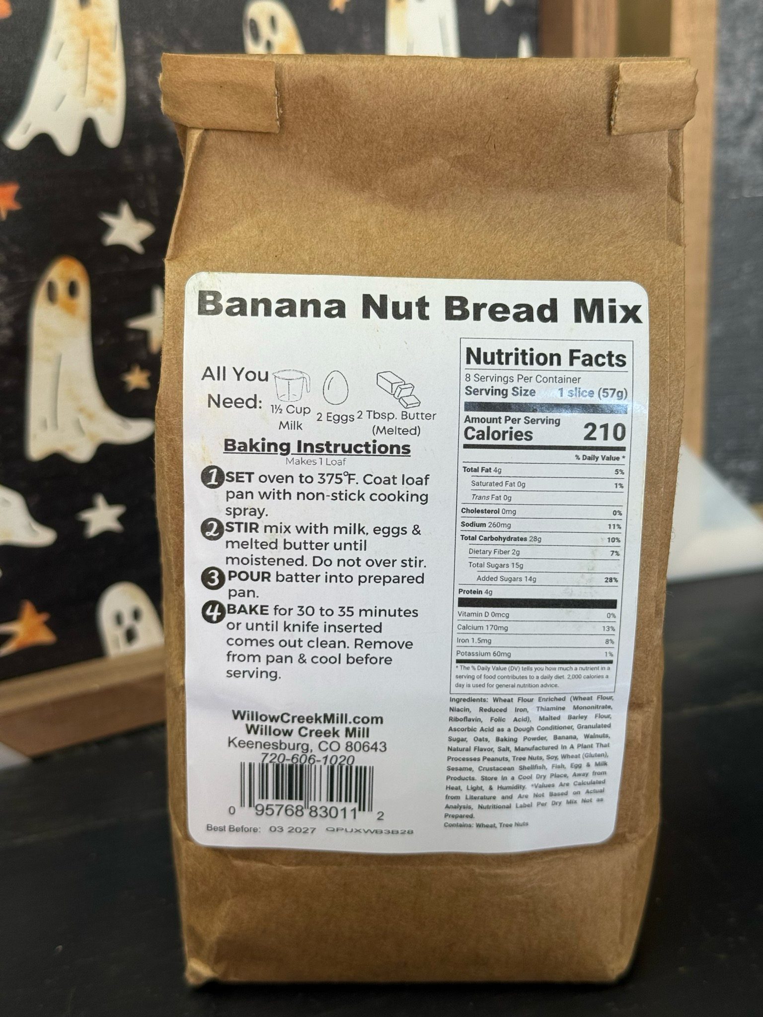 Banana Nut Bread Mix